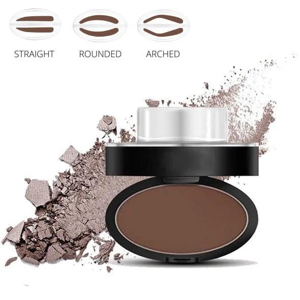 🔥 1+1 GRATIS 💖 50K+ Verkocht | Wenkbrauw Stempel Poeder Kit – Natuurlijke, Symmetrische Wenkbrauwen in Eén Druk | Waterproof tot 24U ✨