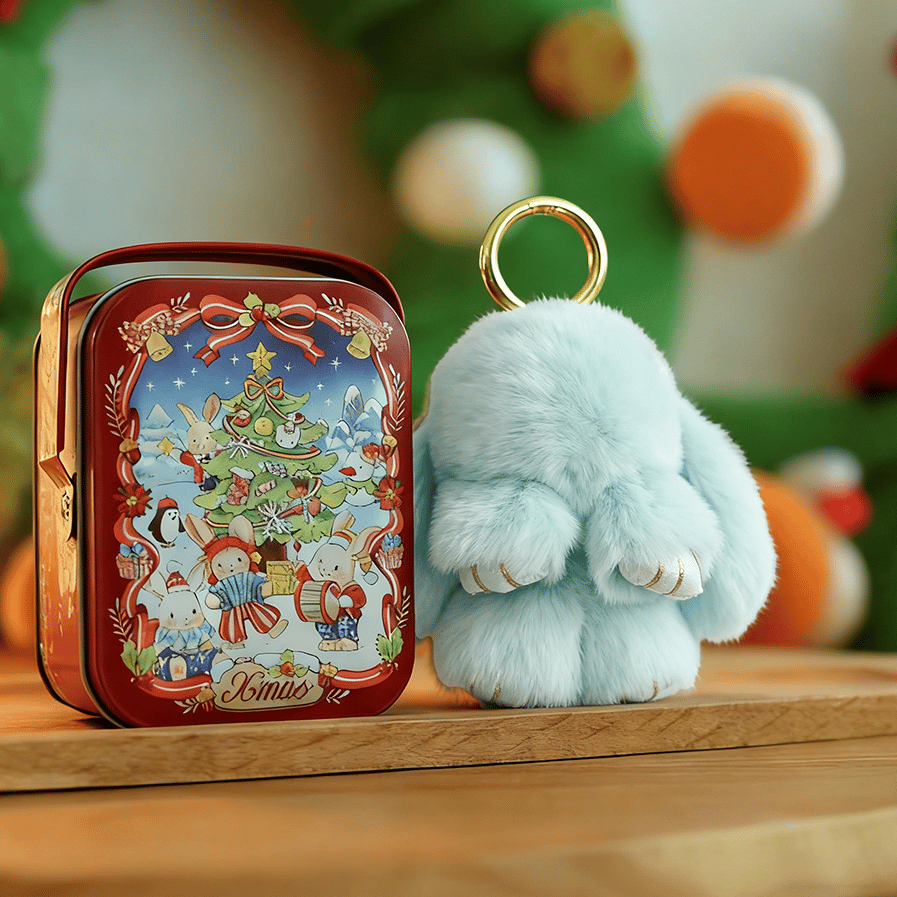 🐰 NU 60% KORTING! 🏆 Handgemaakte zachte konijnenpomponbedeltjes – Schattig ontwerp, hoogwaardig garen & perfect voor tassen/sleutels 🎀