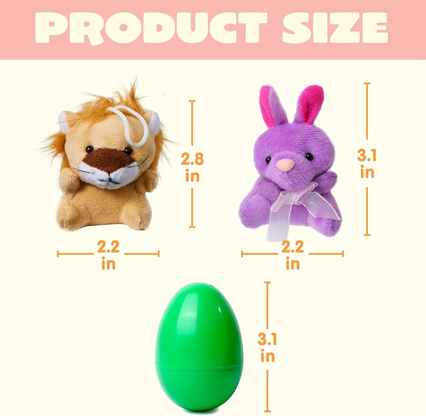 🐰 NU 60% KORTING! 🥚 Voorgevulde paaseieren met knuffeldieren – Zachte pluche vulling, kleurrijk en perfect voor eierjachten 🐣
