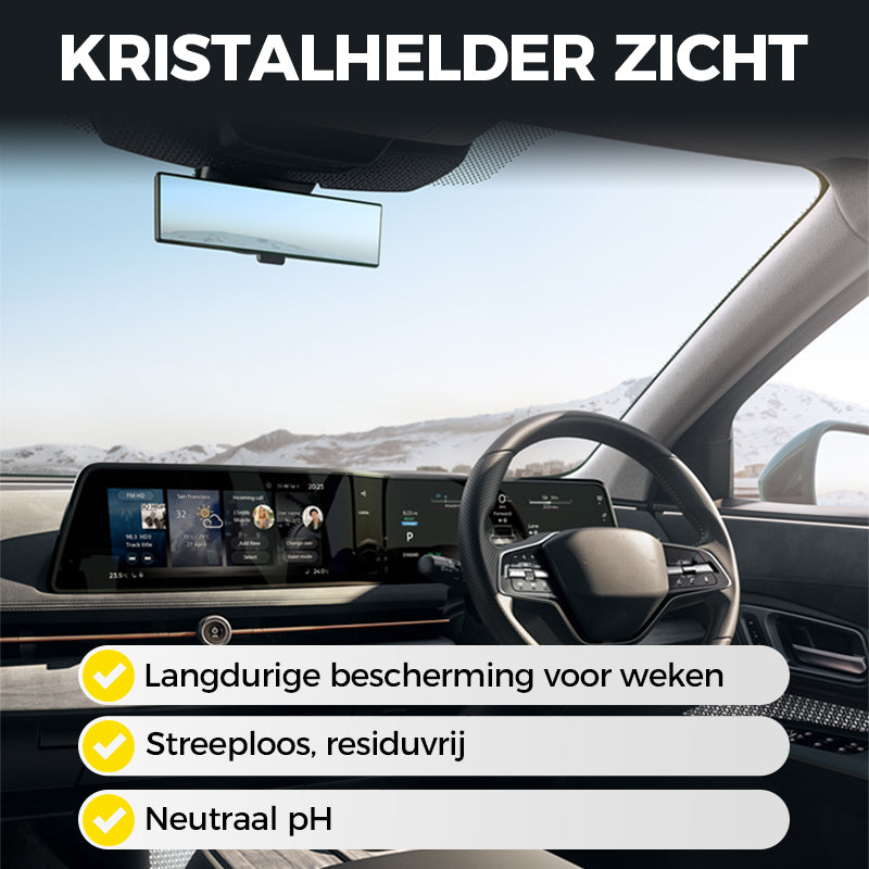 💥LAATSTE DAG VRIJ❄️ Micromoleculaire gecoate anti-condensdoekjes — Houd uw voorruit helder en condensvrij 🧽✨