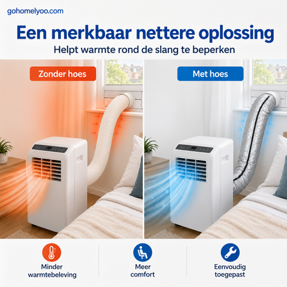❄️ 50% KORTING – Airco Isolatiehoes – Houd Je Kamer Koeler & Bespaar Energie 🌬️