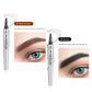 🌸3D waterdichte microblading wenkbrauwpotlood met 4 vorkpunten en tatoeagepen (🔥koop 1, krijg 1 gratis)