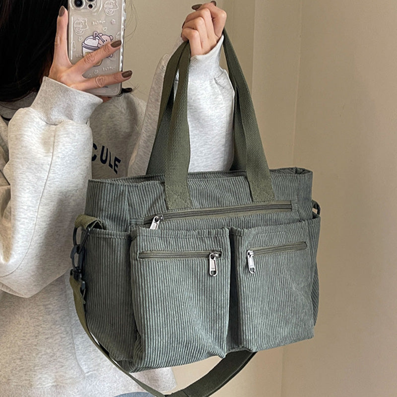 🔈🔈 60% KORTING!  👜Vintage effen schoudertas🎁