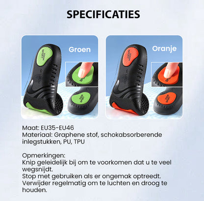 🔈🔈60% korting👟Schokdempende inlegzolen voor mannen en vrouwen🏃‍♂️👟✨
