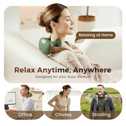 🌲 Super kerstaanbieding: 60% KORTING! 🌲 De beste draagbare nekmassager – 3 keer meer ontspanning! 💆