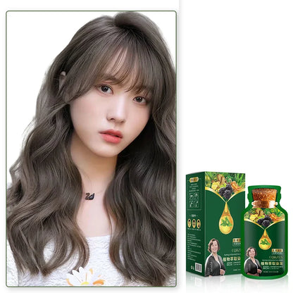 📢📢 60% KORTING🔥 Plantaardige haarkleurstof – Shampoo, bedekt grijze haren & zonder chemische geur