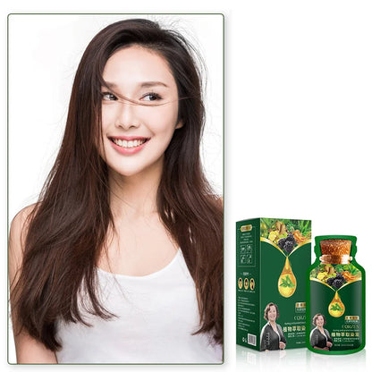 📢📢 60% KORTING🔥 Plantaardige haarkleurstof – Shampoo, bedekt grijze haren & zonder chemische geur