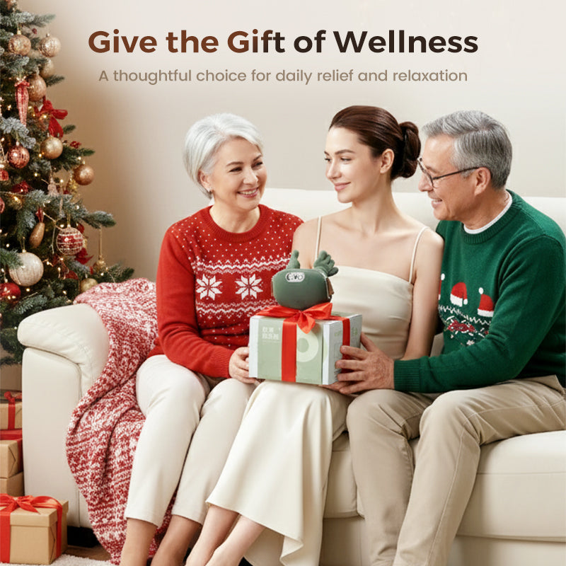 🌲 Super kerstaanbieding: 60% KORTING! 🌲 De beste draagbare nekmassager – 3 keer meer ontspanning! 💆