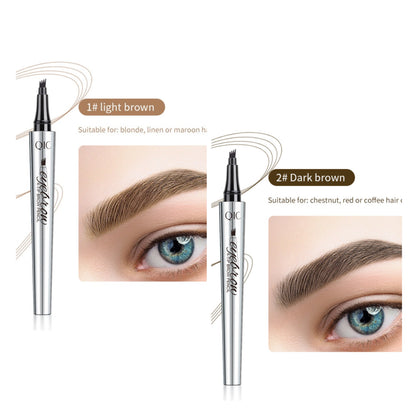 🌸3D waterdichte microblading wenkbrauwpotlood met 4 vorkpunten en tatoeagepen (🔥koop 1, krijg 1 gratis)
