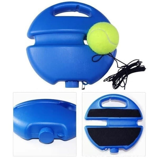 🎾 Draagbare tennis-trainingshouder | Met zand of water te vullen voet voor stabiliteit · Met draagkoord · Lichtgewicht en gemakkelijk mee te nemen | Voor persoonlijke training · In het park · Voor ouder-kind-activiteiten
