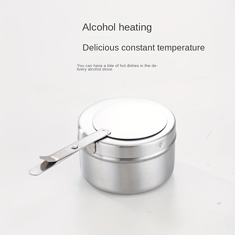 🔥 NU 60% KORTING! 🎄 Buffetset van roestvrij staal met chafing dish - Gelijkmatige hitte en duurzaam, perfect voor feestdagen en feestjes ✨