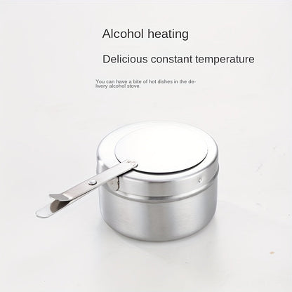 🔥 NU 60% KORTING! 🎄 Buffetset van roestvrij staal met chafing dish - Gelijkmatige hitte en duurzaam, perfect voor feestdagen en feestjes ✨