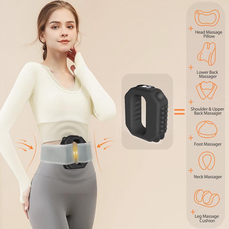 💆 3-in-1 fascia-massageapparaat | · Diepe verlichting door hoogfrequente trillingen · Lange batterijduur · Snel opladen via Type-C | Massage voor thuis en onderweg