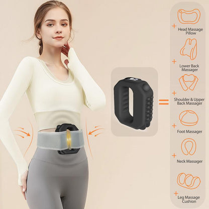 💆 3-in-1 fascia-massageapparaat | · Diepe verlichting door hoogfrequente trillingen · Lange batterijduur · Snel opladen via Type-C | Massage voor thuis en onderweg