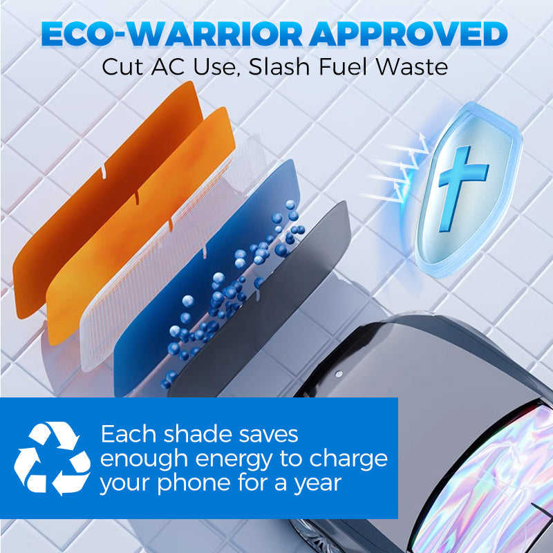 ❄️55% korting🌈Universele opvouwbare zonnekap voor de voorruit