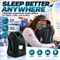 😴 TIJDELIJK 50% KORTING! ✈️ Ergonomisch opblaasbaar reiskussen met uitsparing – PVC met flocklaag, snel op te blazen, inclusief opberghoes ✨