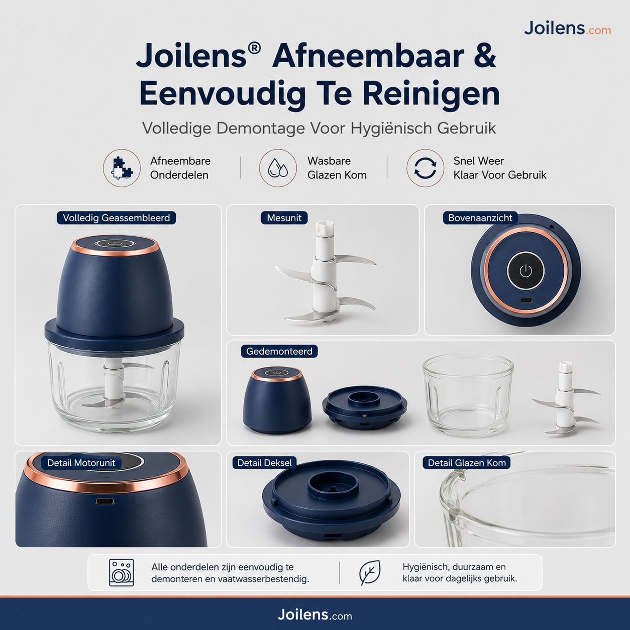 🎁NIEUWE AANWINSTEN – 50% KORTING💥 Krachtige elektrische keukenmachine met grote capaciteit | voedselveilige materialen, draagbaar, snoerloos