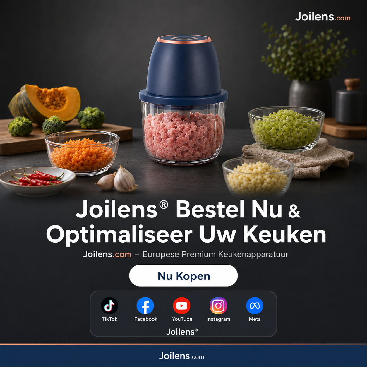 🎁NIEUWE AANWINSTEN – 50% KORTING💥 Krachtige elektrische keukenmachine met grote capaciteit | voedselveilige materialen, draagbaar, snoerloos