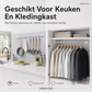 🧷 Spijkerloze gordijnroedehouders | Sterke kleefkracht, draagvermogen tot 2 kg · Boren of spijkers zijn niet nodig, beschadigt de muren niet · Waterdicht en roestbestendig · Geschikt voor diverse materialen