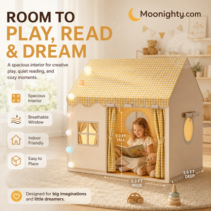🏡 50K+ VERKOCHT – Kinder Speeltent Huisje – Eigen Speelruimte voor Kinderen ✨