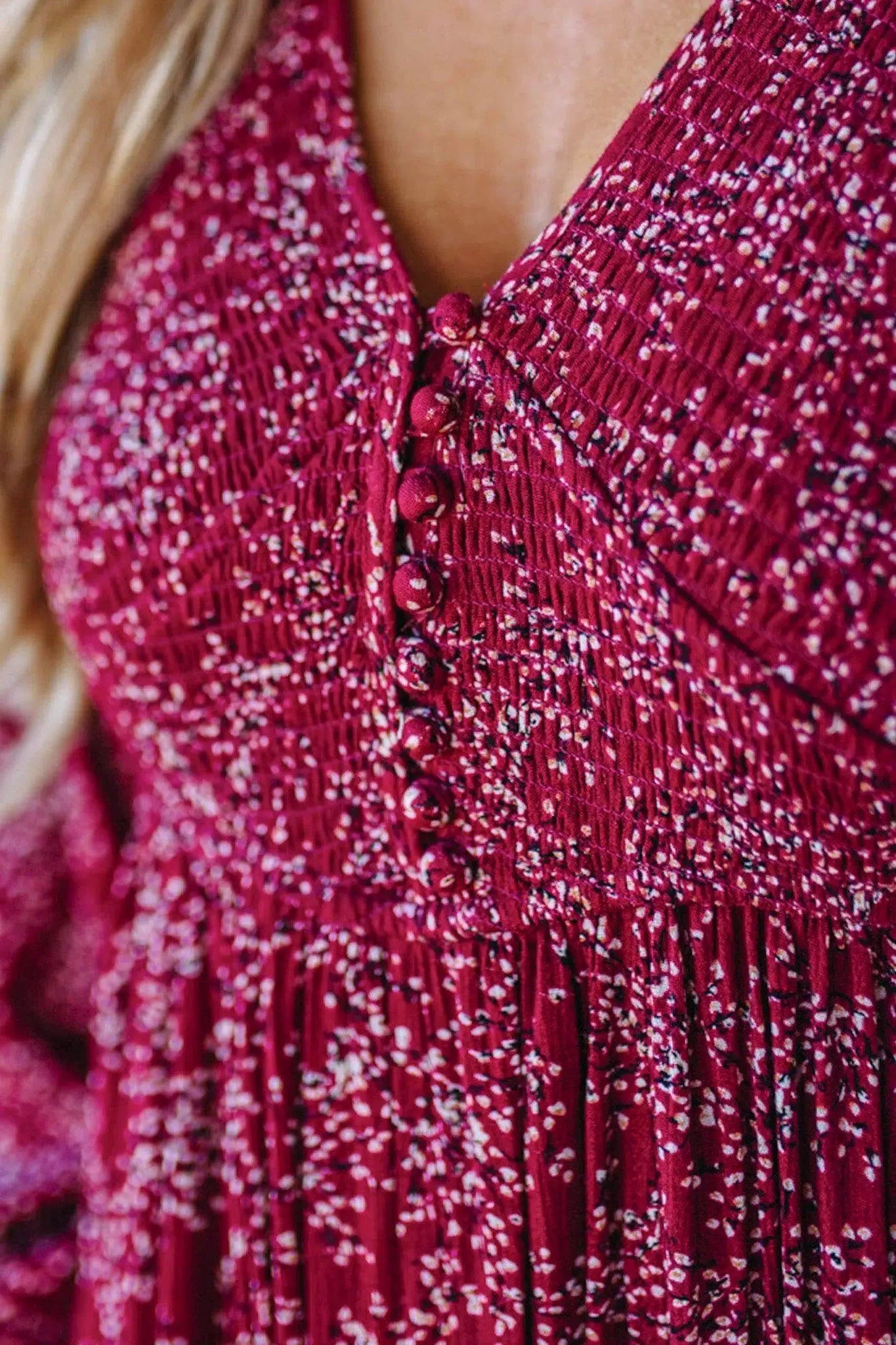 🌺NU 60% KORTING! ✨ Dames maxi-jurk van rayon met bloemenprint, gesmokte taille en voering – flatterende pasvorm, lichtgewicht stof en elegante boho-stijl 💃