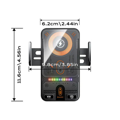 🚗 NU 60% KORTING! 📱 2-in-1 autotelefoonhouder & draadloze oplader – 360° draaibaar, stevige grip & snel opladen 🔋