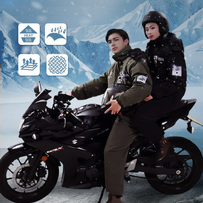 🔈🔈Winteruitverkoop – 60 % korting🔥 Winter outdoor thermisch pak voor het hele lichaam