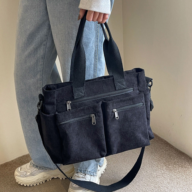 🔈🔈 60% KORTING!  👜Vintage effen schoudertas🎁