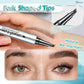 🌸3D waterdichte microblading wenkbrauwpotlood met 4 vorkpunten en tatoeagepen (🔥koop 1, krijg 1 gratis)