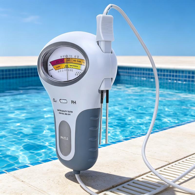 🏊‍♂️🛡️ 50% KORTING! Stop met gokken of je chloor nog werkt! Deze digitale tester meet pH en chloor in één duik – voorkom bacteriën, algen en jeukende huid, en houd je zwembad kristalhelder zonder chemicaliën!