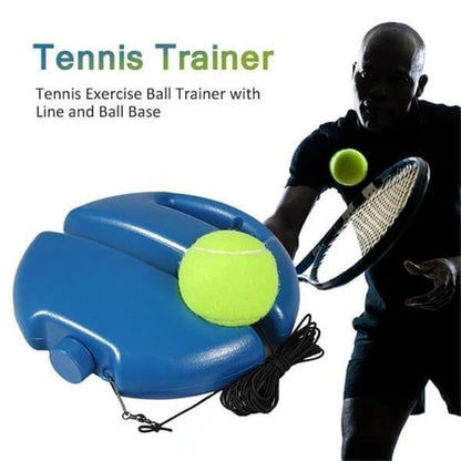 🎾 Draagbare tennis-trainingshouder | Met zand of water te vullen voet voor stabiliteit · Met draagkoord · Lichtgewicht en gemakkelijk mee te nemen | Voor persoonlijke training · In het park · Voor ouder-kind-activiteiten
