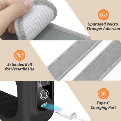💆 3-in-1 fascia-massageapparaat | · Diepe verlichting door hoogfrequente trillingen · Lange batterijduur · Snel opladen via Type-C | Massage voor thuis en onderweg