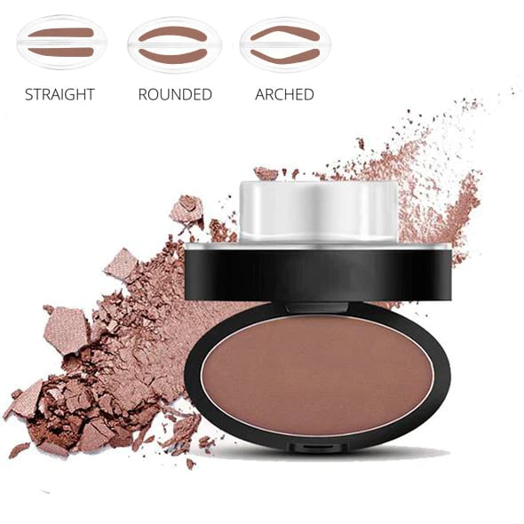 🔥 1+1 GRATIS 💖 50K+ Verkocht | Wenkbrauw Stempel Poeder Kit – Natuurlijke, Symmetrische Wenkbrauwen in Eén Druk | Waterproof tot 24U ✨
