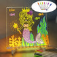 🎨 NU 50 % KORTING! ✨ Verlichte LED-tekentafel voor kinderen – herbruikbaar oppervlak, USB-aangedreven & 6 kleurpotloden – perfect voor creatieve kleine kunstenaars 🖍️