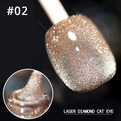 💅LAATSTE DAG HEET UITVERKOOP 60% KORTING💎Laser Diamond Cat Eye Nagellak