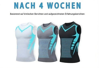 🔥 NU 50% KORTING! 💪 Ionic Shaping-vest – Compressie & verkoeling – Lichaamscontouren & mouwloos – Onzichtbaar onder kleding 🕶️
