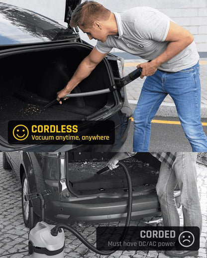 💥LAATSTE DAG SALE 50% KORTING💥Slimme V8 Mate draadloze autostofzuiger met hoog vermogen 13000Pa/30AW