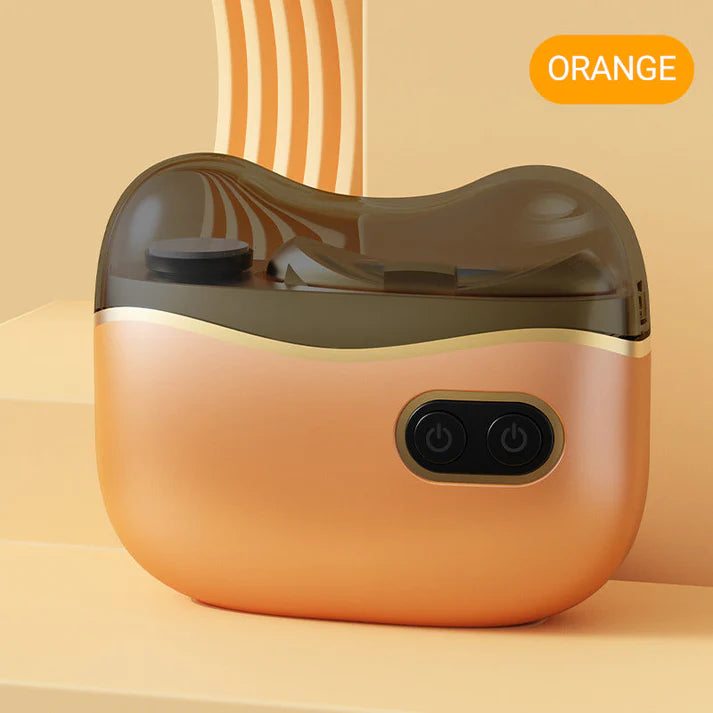 💅 60% KORTING! ✨ 2-IN-1 NAGELSET - Elektrische nagelknipper en polijstmachine, oplaadbaar en waterdicht voor thuisgebruik 🛁📦