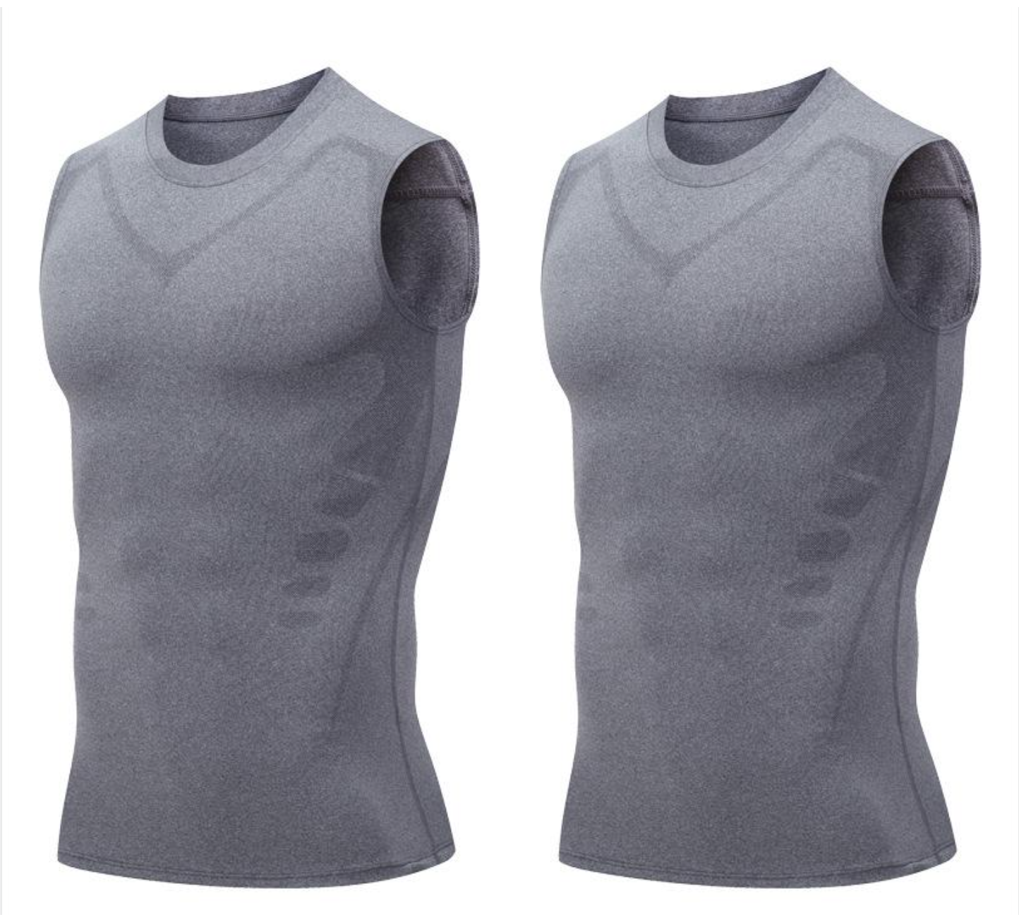 🔥 NU 50% KORTING! 💪 Ionic Shaping-vest – Compressie & verkoeling – Lichaamscontouren & mouwloos – Onzichtbaar onder kleding 🕶️