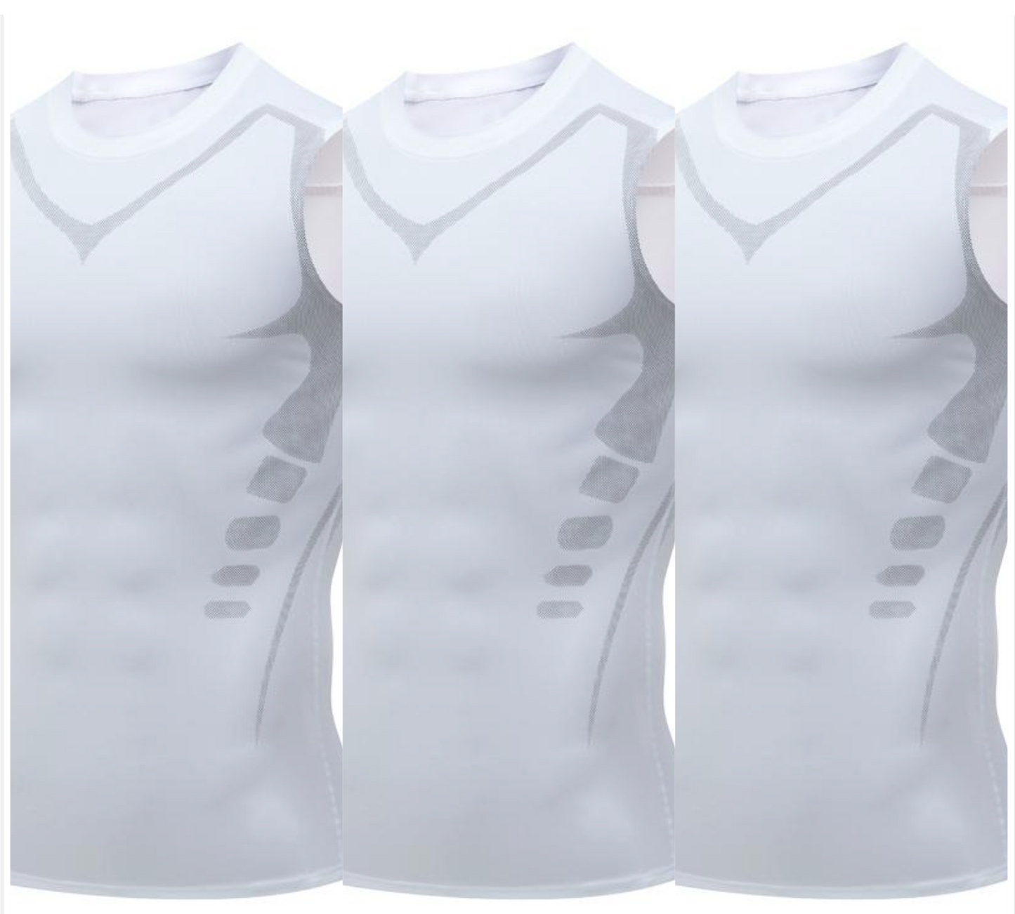 🔥 NU 50% KORTING! 💪 Ionic Shaping-vest – Compressie & verkoeling – Lichaamscontouren & mouwloos – Onzichtbaar onder kleding 🕶️