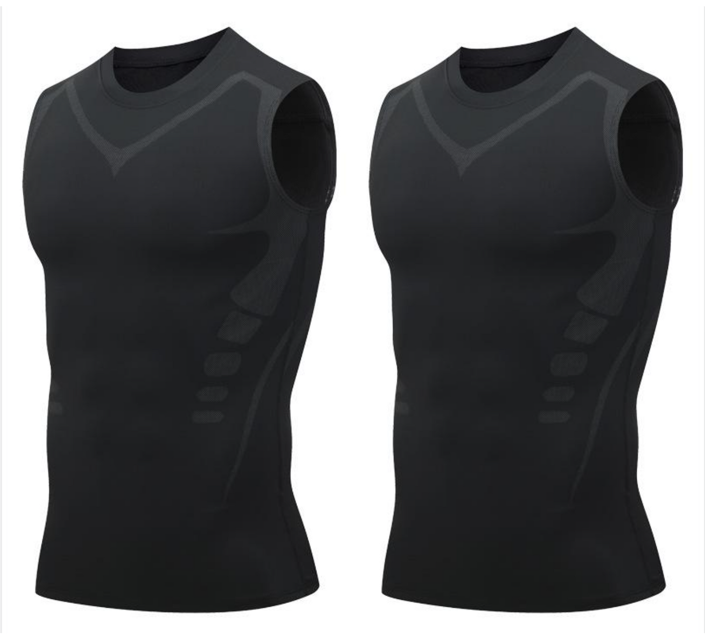 🔥 NU 50% KORTING! 💪 Ionic Shaping-vest – Compressie & verkoeling – Lichaamscontouren & mouwloos – Onzichtbaar onder kleding 🕶️