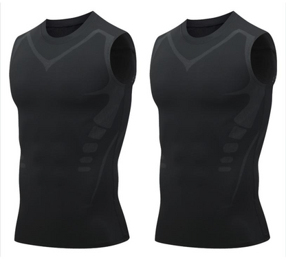 🔥 NU 50% KORTING! 💪 Ionic Shaping-vest – Compressie & verkoeling – Lichaamscontouren & mouwloos – Onzichtbaar onder kleding 🕶️