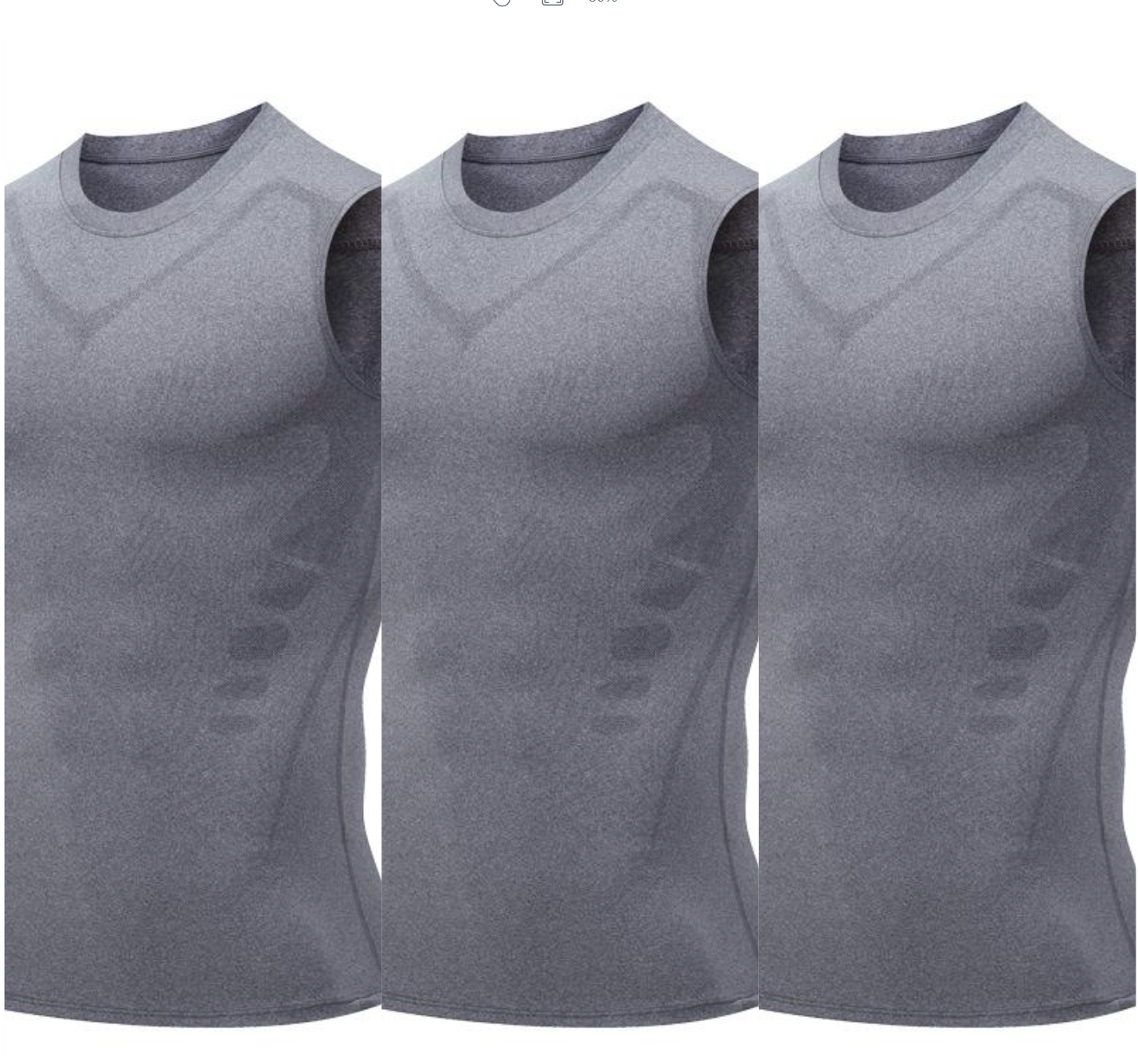 🔥 NU 50% KORTING! 💪 Ionic Shaping-vest – Compressie & verkoeling – Lichaamscontouren & mouwloos – Onzichtbaar onder kleding 🕶️