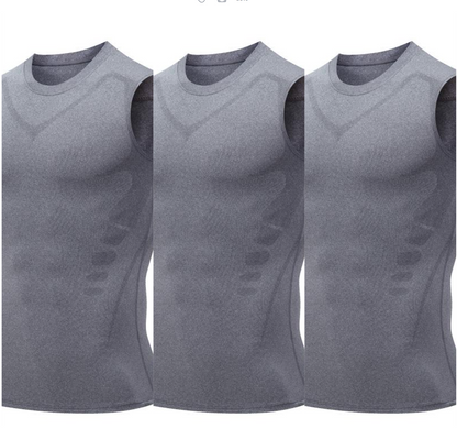 🔥 NU 50% KORTING! 💪 Ionic Shaping-vest – Compressie & verkoeling – Lichaamscontouren & mouwloos – Onzichtbaar onder kleding 🕶️