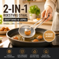 🍳 50% korting! 2-in-1 keukentang – schep & filter in 1. Roestvrij staal, ideaal voor frituren, zeven & opscheppen. 💪✨