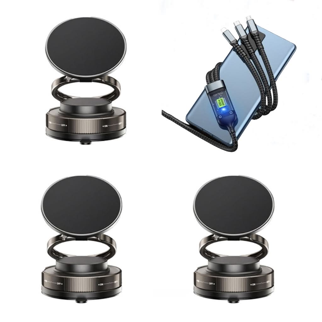 🔥Grote uitverkoop - 55% korting🔄360° verstelbare magnetische telefoonhouder met zuignap📱🚗