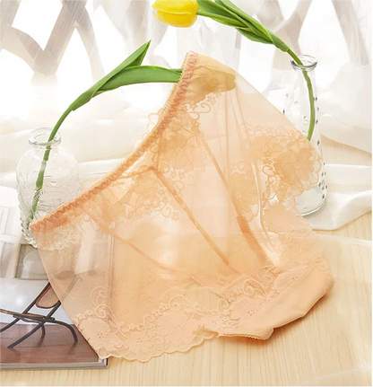 🌸60% KORTING🧶 Handgehaakte kanten boxershorts met hoge taille voor dames – Ademend, vintage stijl en comfortabele pasvorm 🌸