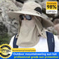 Professionele outdoor zonnehoed 🛡️ UPF50+ brede rand + gezichtsmasker, ademend ontwerp, bescherming tegen zon en insecten, de eerste keuze voor zomerse wandelingen 🥾