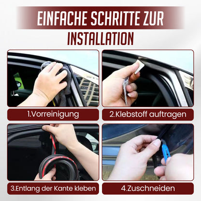 🚗 NU 60% KORTING🛡️ Stofwerende rubberen afdichtingsstrip voor geluidsreductie in de auto