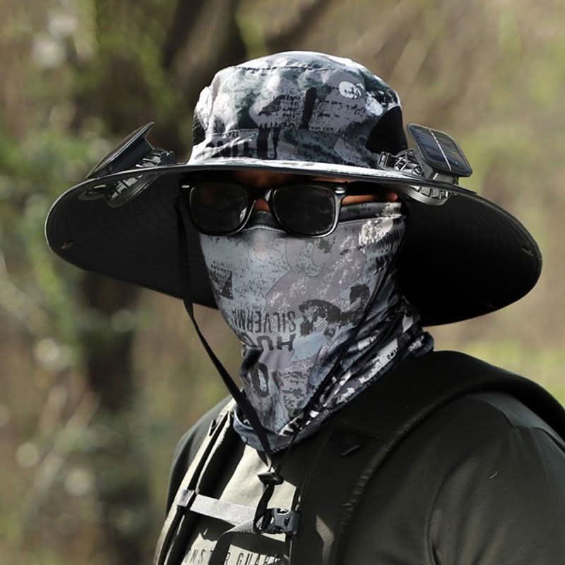 🏃‍🎣2025 zomer bestseller💥Zonnebescherming vissershoed met 2 afneembare zonnevakken(🚀55% korting)